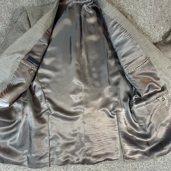 Joseph Abboud Wool and Silk Blazer Sport Coat Suit Jacket‎ Size 42R "Flaws" - Picture 3 of 7